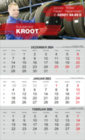 3-Monats-Kalender Einblockproduktion